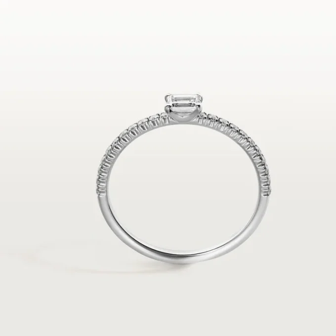 Anillo Etincelle De Cartier – Oro blanco, diamantes – Cartier Anillo Etincelle De Cartier – Oro blanco, diamantes – Cartier