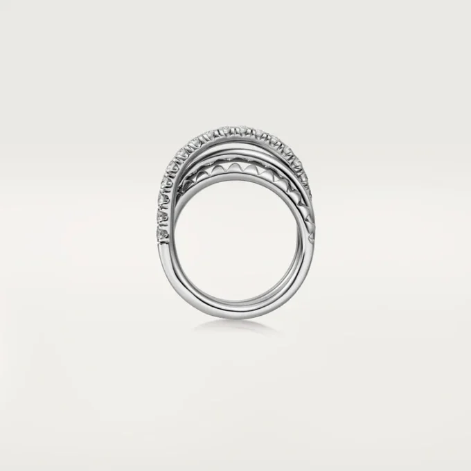 Anillo Etincelle De Cartier – Oro blanco, diamantes – Cartier