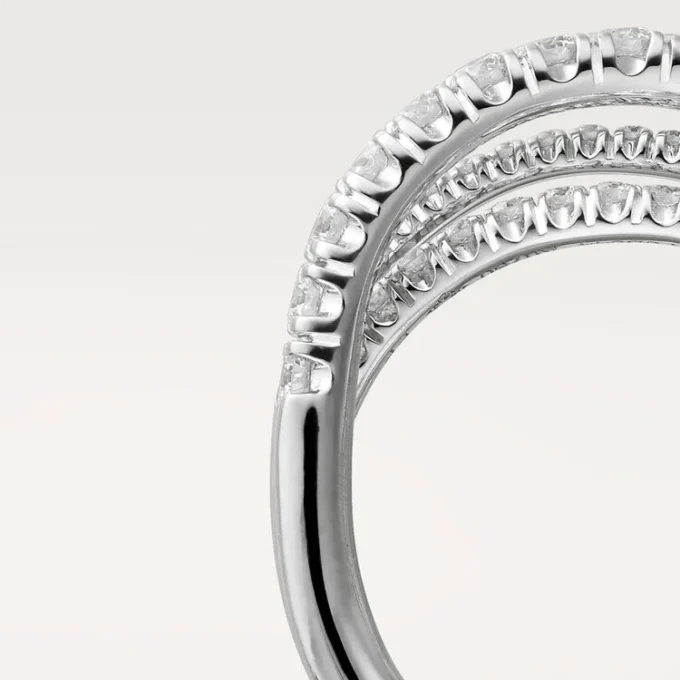 Anillo Etincelle De Cartier – Oro blanco, diamantes – Cartier