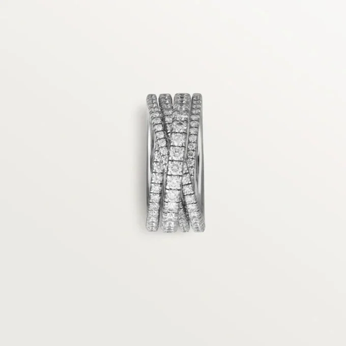 Anillo Etincelle De Cartier – Oro blanco, diamantes – Cartier