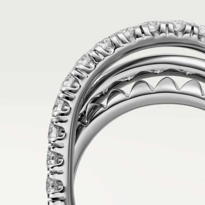 Anillo Etincelle De Cartier – Oro blanco, diamantes – Cartier