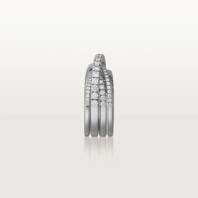 Anillo Etincelle De Cartier – Oro blanco, diamantes – Cartier