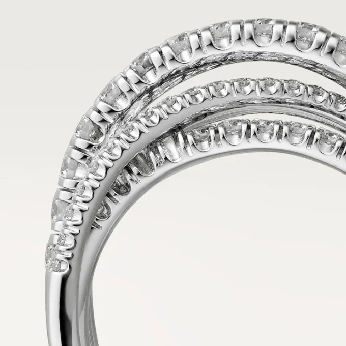 Anillo Etincelle De Cartier – Oro blanco, diamantes – Cartier