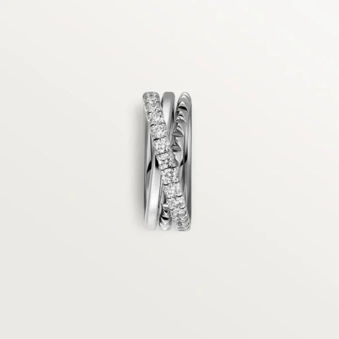 Anillo Etincelle De Cartier – Oro blanco, diamantes – Cartier