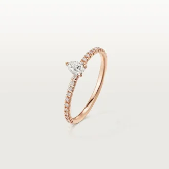 Anillo Etincelle De Cartier – Oro rosa, diamantes – Cartier