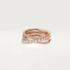 Anillo Etincelle De Cartier – Oro rosa, diamantes – Cartier