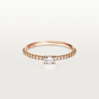 Anillo Etincelle De Cartier – Oro rosa, diamantes – Cartier