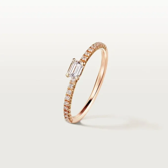 Anillo Etincelle De Cartier – Oro rosa, diamantes – Cartier Anillo Etincelle De Cartier – Oro rosa, diamantes – Cartier