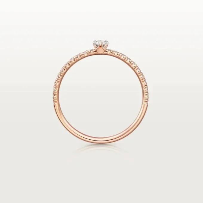 Anillo Etincelle De Cartier – Oro rosa, diamantes – Cartier Anillo Etincelle De Cartier – Oro rosa, diamantes – Cartier