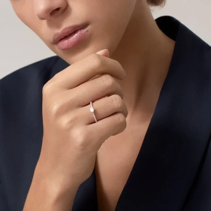 Anillo Etincelle De Cartier – Oro rosa, diamantes – Cartier Anillo Etincelle De Cartier – Oro rosa, diamantes – Cartier