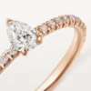 Anillo Etincelle De Cartier – Oro rosa, diamantes – Cartier Anillo Etincelle De Cartier – Oro rosa, diamantes – Cartier