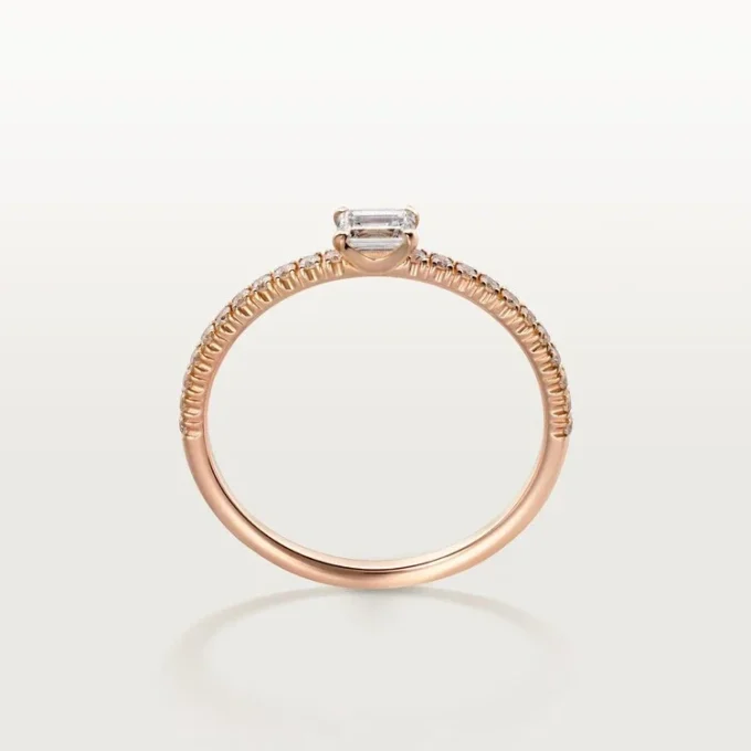 Anillo Etincelle De Cartier – Oro rosa, diamantes – Cartier Anillo Etincelle De Cartier – Oro rosa, diamantes – Cartier