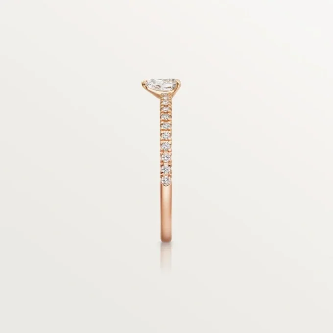 Anillo Etincelle De Cartier – Oro rosa, diamantes – Cartier Anillo Etincelle De Cartier – Oro rosa, diamantes – Cartier