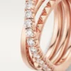 Anillo Etincelle De Cartier – Oro rosa, diamantes – Cartier