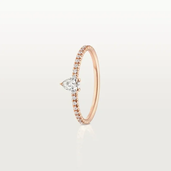 Anillo Etincelle De Cartier – Oro rosa, diamantes – Cartier Anillo Etincelle De Cartier – Oro rosa, diamantes – Cartier