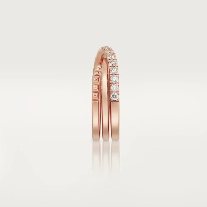 Anillo Etincelle De Cartier – Oro rosa, diamantes – Cartier