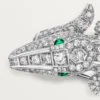 Anillo Faune Et Flore De Cartier, pavé