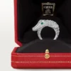 Anillo Faune Et Flore De Cartier, pavé