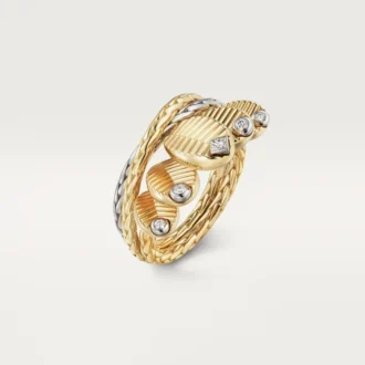 Anillo Grain De Café, diamantes