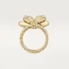 Anillo Grain De Café, diamantes