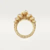Anillo Grain De Café, diamantes
