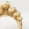 Anillo Grain De Café, diamantes