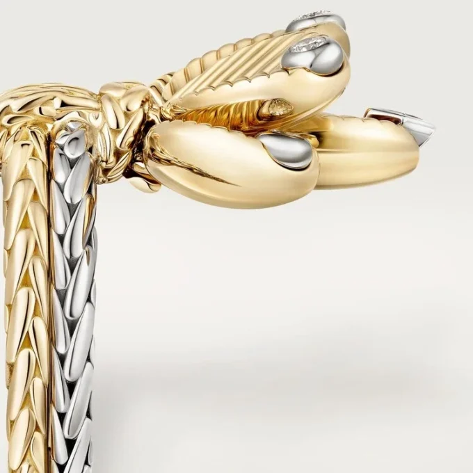 Anillo Grain De Café, diamantes
