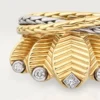 Anillo Grain De Café, diamantes