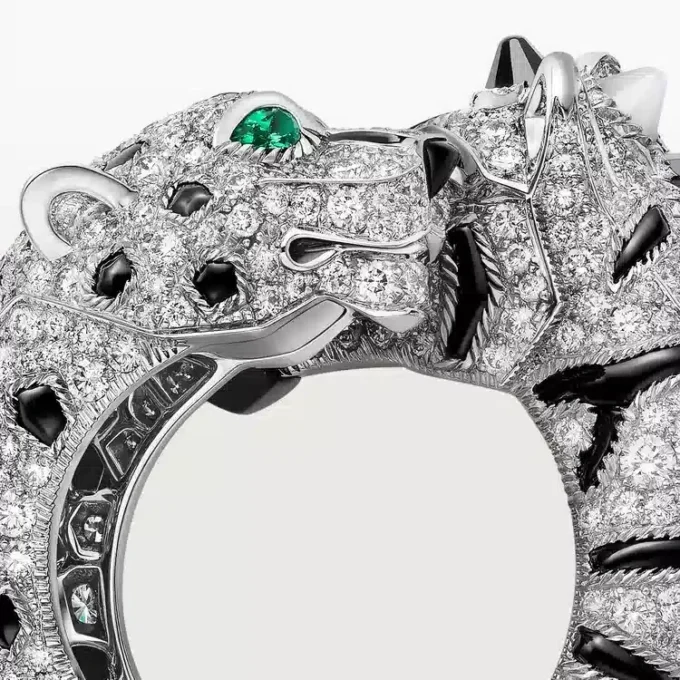 Anillo Indomptables De Cartier, pavé