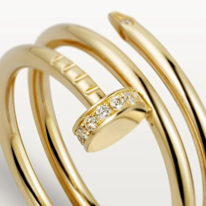 Anillo Juste Un Clou – Oro amarillo, diamantes – Cartier