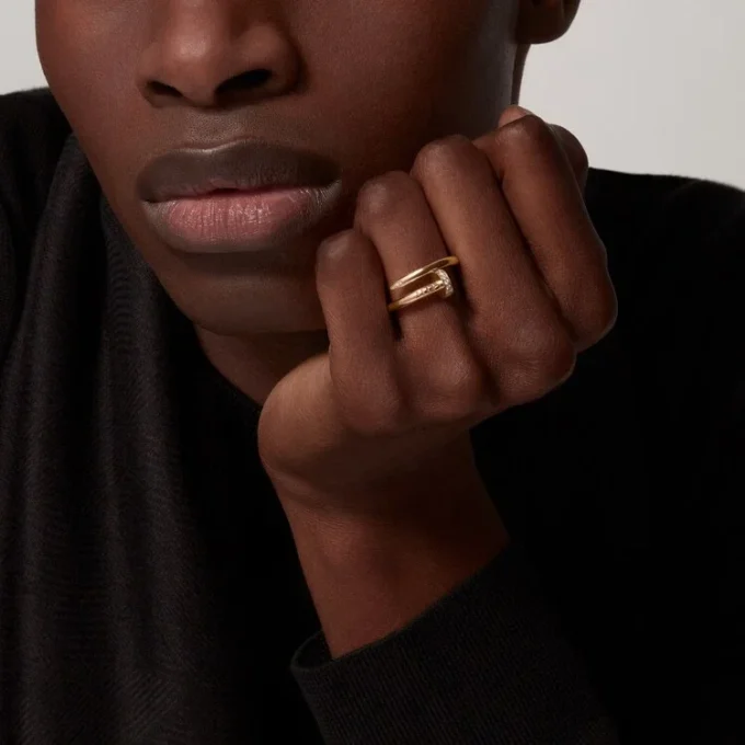 Anillo Juste Un Clou – Oro amarillo, diamantes – Cartier