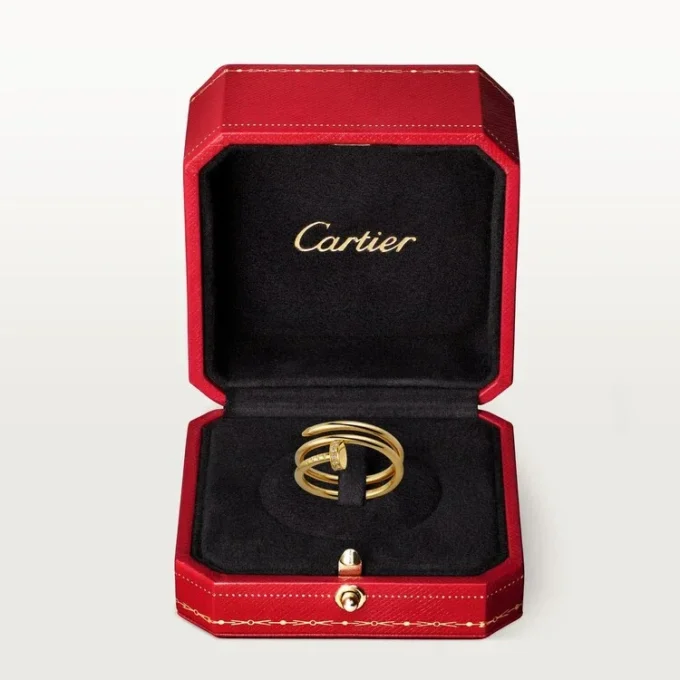 Anillo Juste Un Clou – Oro amarillo, diamantes – Cartier