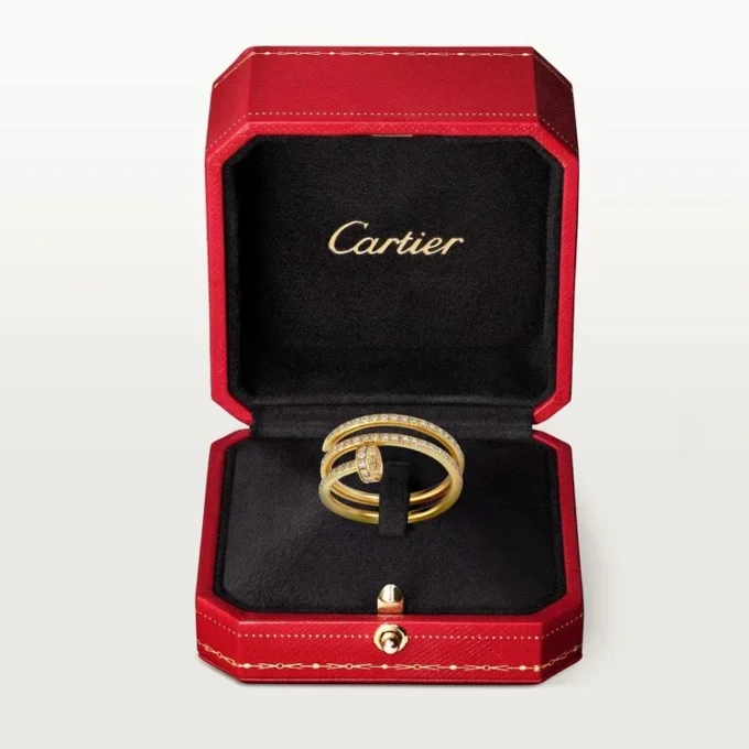 Anillo Juste Un Clou – Oro amarillo, diamantes – Cartier