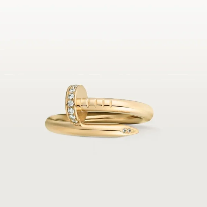 Anillo Juste Un Clou – Oro amarillo, diamantes – Cartier