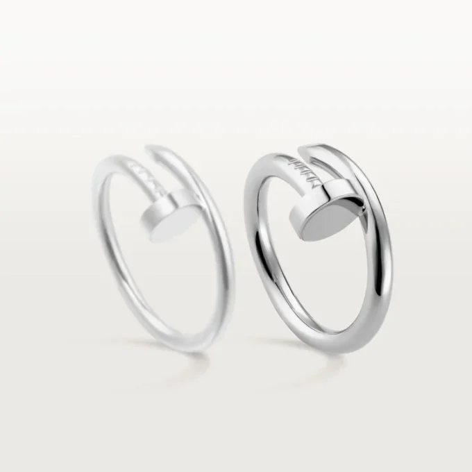 Anillo Juste Un Clou – Oro blanco – Cartier