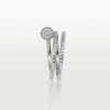 Anillo Juste Un Clou – Oro blanco, diamantes – Cartier