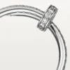 Anillo Juste Un Clou – Oro blanco, diamantes – Cartier