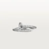 Anillo Juste Un Clou – Oro blanco, diamantes – Cartier