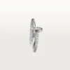 Anillo Juste Un Clou – Oro blanco, diamantes – Cartier