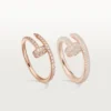 Anillo Juste Un Clou – Oro rosa, diamantes – Cartier