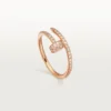 Anillo Juste Un Clou – Oro rosa, diamantes – Cartier