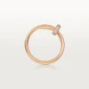 Anillo Juste Un Clou – Oro rosa, diamantes – Cartier