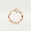 Anillo Juste Un Clou – Oro rosa, diamantes – Cartier