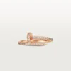 Anillo Juste Un Clou – Oro rosa, diamantes – Cartier