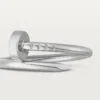 Anillo Juste Un Clou Sm – Oro blanco – Cartier
