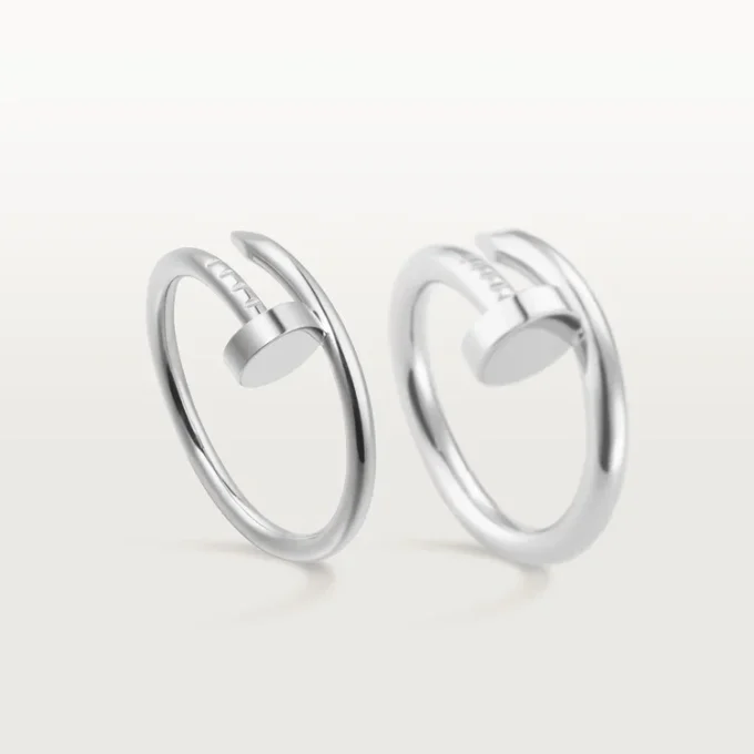 Anillo Juste Un Clou Sm – Oro blanco – Cartier
