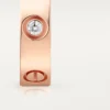 Anillo Love, 3 diamantes – Oro rosa, Diamantes – Cartier Anillo Love, 3 diamantes – Oro rosa, Diamantes – Cartier
