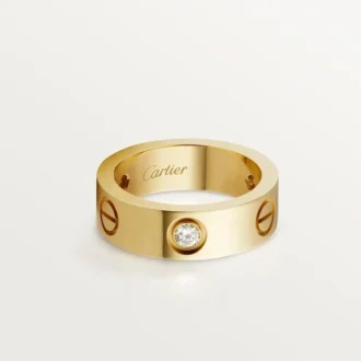 Anillo Love 3 Diamond – Oro amarillo, modelo clásico | Cartier Us