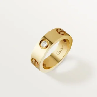 Anillo Love 3 Diamond – Oro amarillo, modelo clásico | Cartier Us