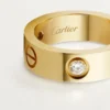 Anillo Love 3 Diamond – Oro amarillo, modelo clásico | Cartier Us Anillo Love 3 Diamond – Oro amarillo, modelo clásico | Cartier Us